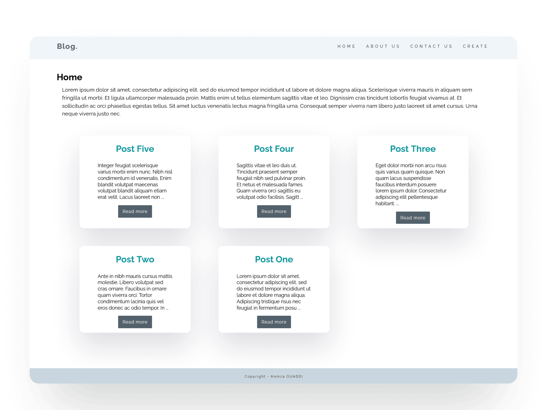 Blog Website