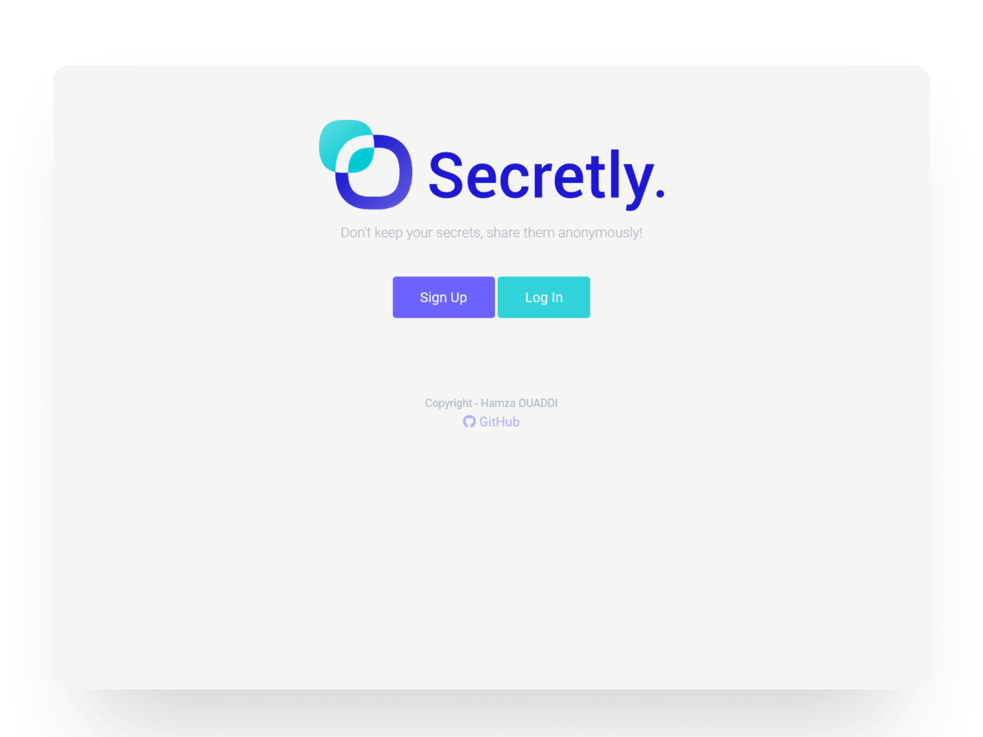 Secretly Social Network